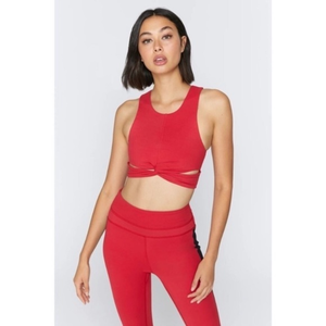 Spiritual Gangster Centere Bra in Cherry‎ Red  Size M